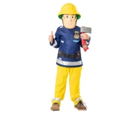 Role play-set for kids Fireman Sam ( mask, trousers, top with lenticular walkie talkie), size 3-4 years